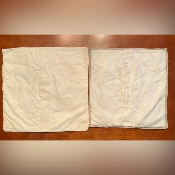2 Pottery Barn Embroidered Pillow Covers - Picture 6 of 16